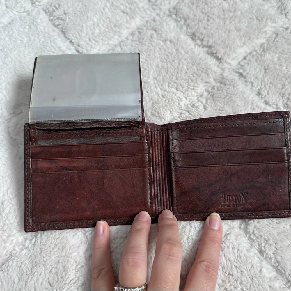 Buxton | Brown Genuine Leather Wallet
